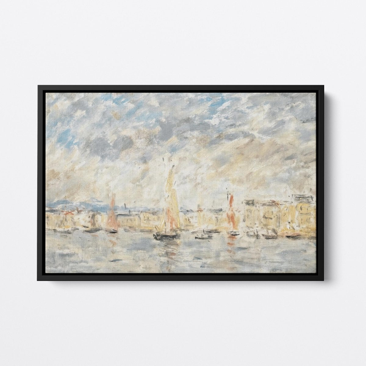 Cloudy Abstract Skies at Honfleur | Eugène Boudin | Ave Legato Art Prints