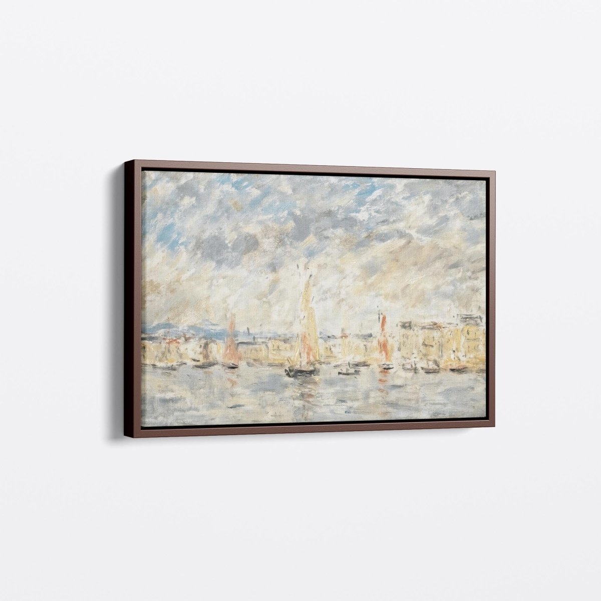 Cloudy Abstract Skies at Honfleur | Eugène Boudin | Ave Legato Art Prints