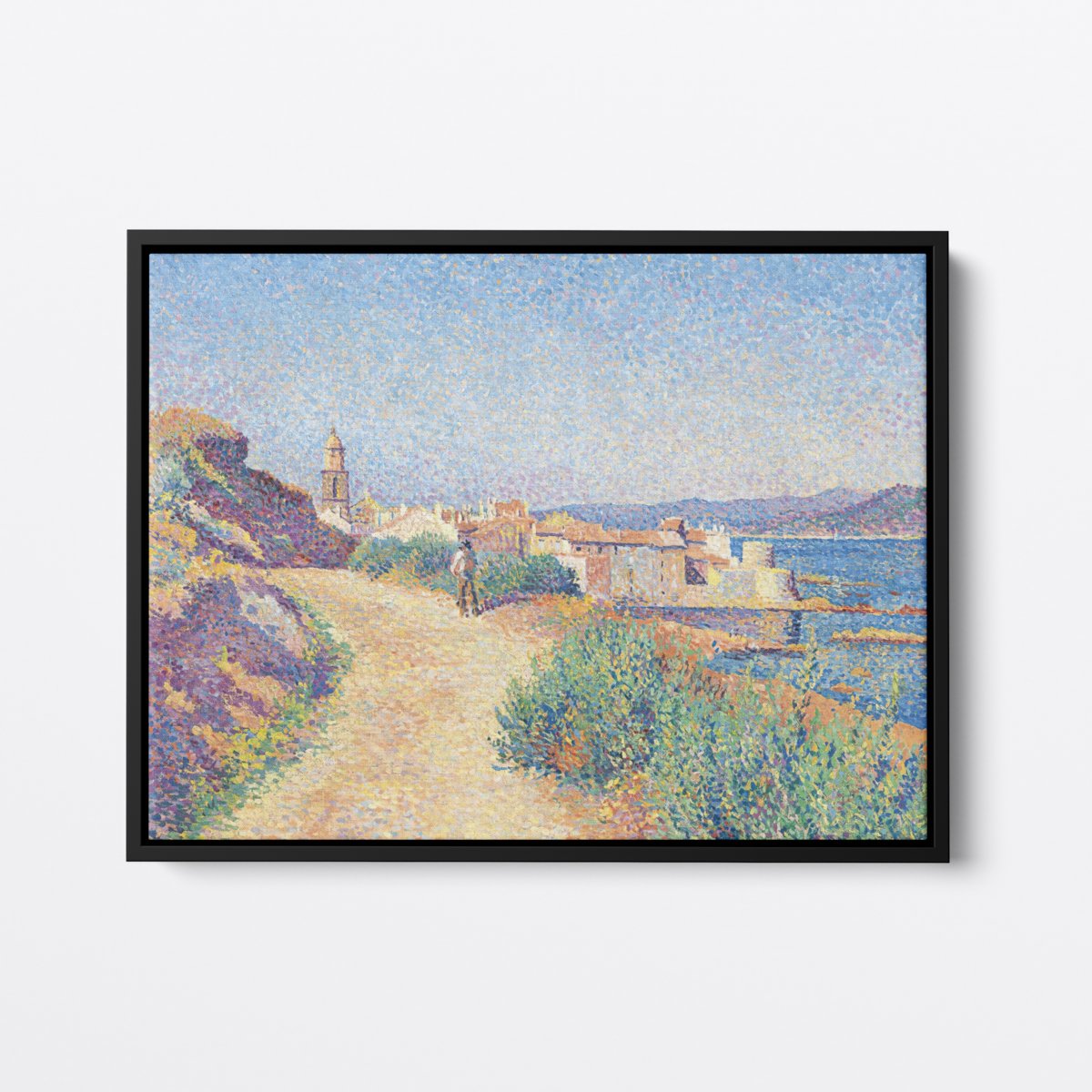 Coast at St. Tropez | Maximilien Luce | Ave Legato | Canvas Art Prints | Vintage Artwork