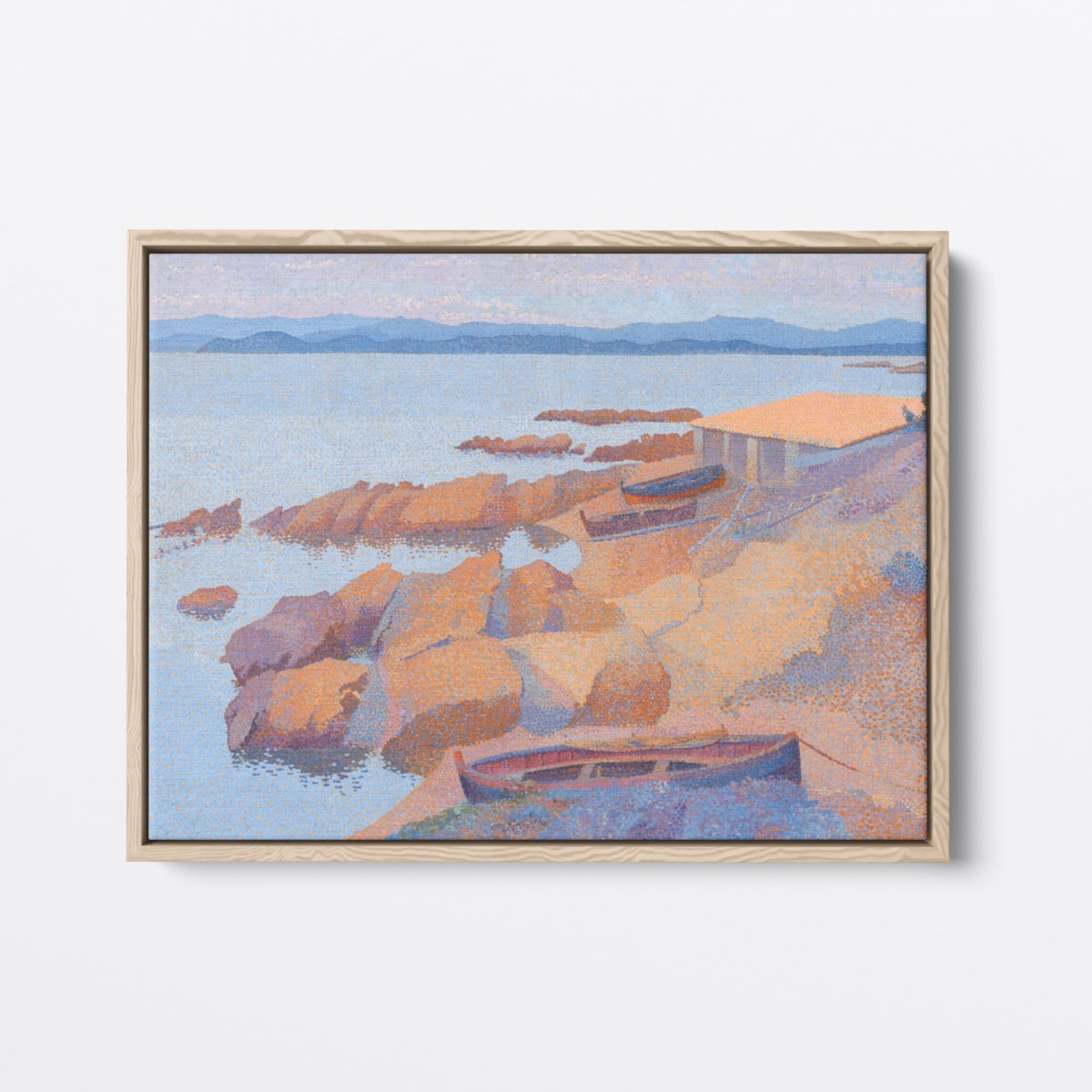Coastal Antibes | Henri-Edmond Cross | Ave Legato | Canvas Art Prints | Vintage Artwork