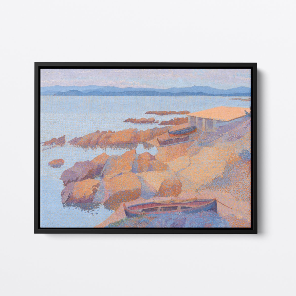 Coastal Antibes | Henri-Edmond Cross | Ave Legato | Canvas Art Prints | Vintage Artwork