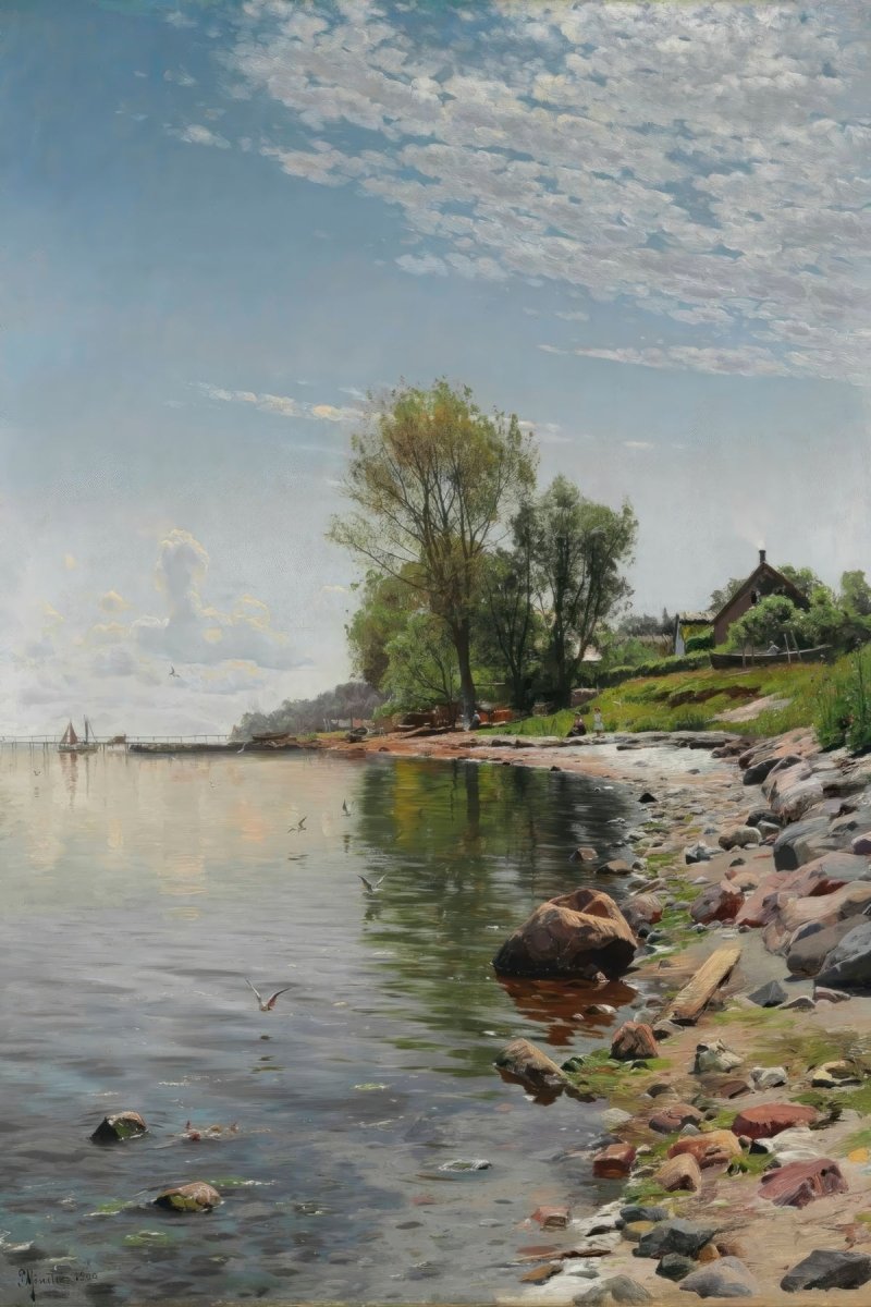 Coastal View | Peder Monsted | Ave Legato Art Prints