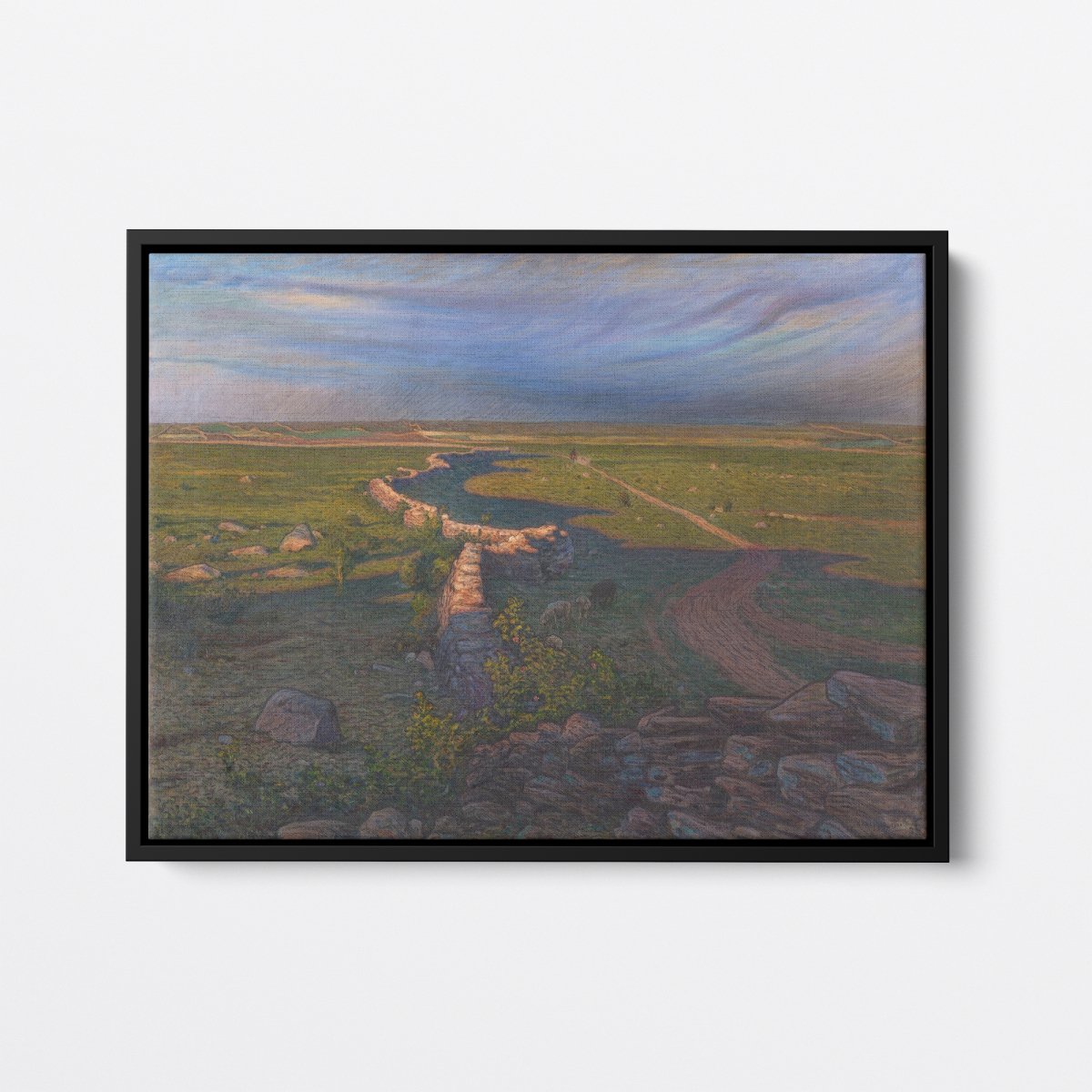 Cobblestone Grazing Wall | Nils Kreuger | Ave Legato Art Prints