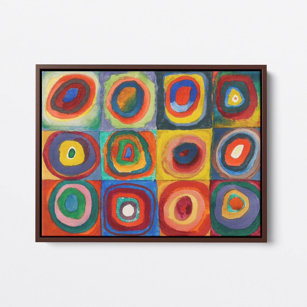 Color Study: Squares with Concentric Circles | Wassily Kandinsky | Ave Legato Art Prints