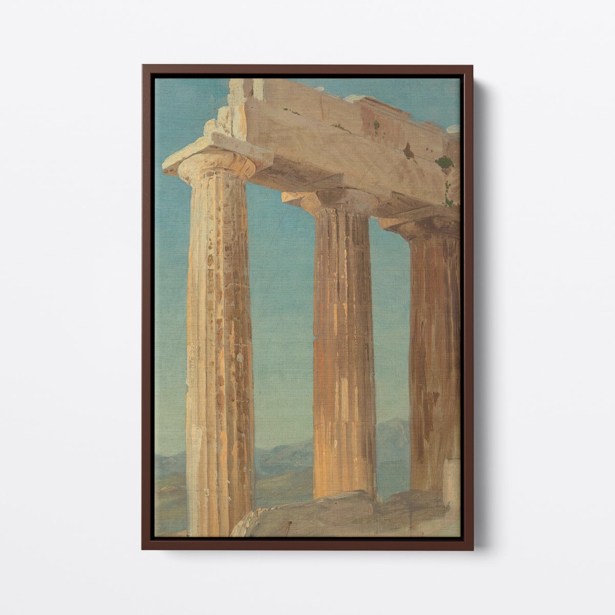 Columns of the Parthenon, Athens (1869) | Frederic Church | Ave Legato Art Prints