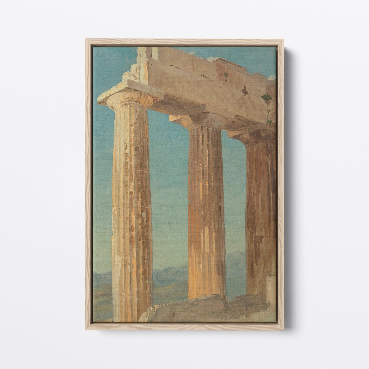 Columns of the Parthenon, Athens (1869) | Frederic Church | Ave Legato Art Prints