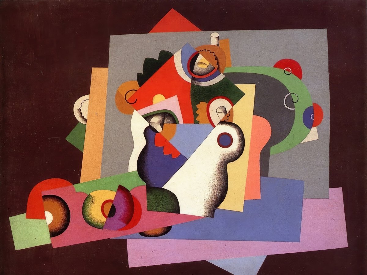 Composition With Flowers | Georges Valmier | Ave Legato Art Prints