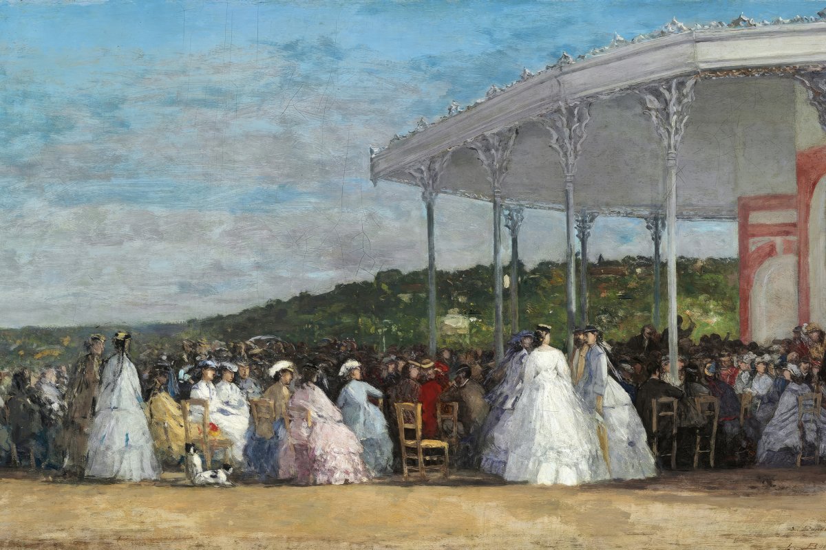 Concert at the Casino of Deauville | Eugène Boudin | Ave Legato Art Prints