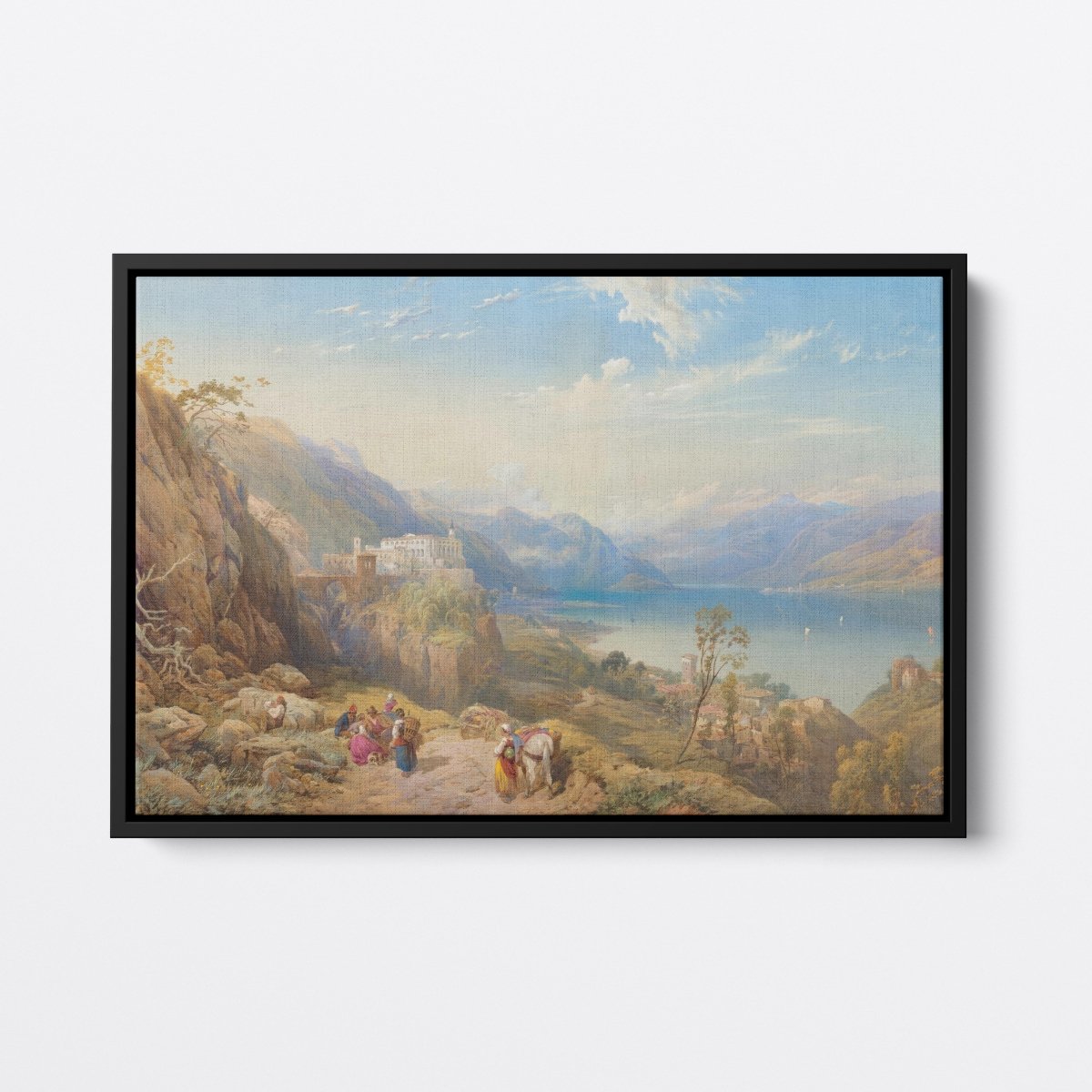 Convent of Madonna del Sasso, Lago Magiore, Italy | Thomas Richardson | Ave Legato Art Prints