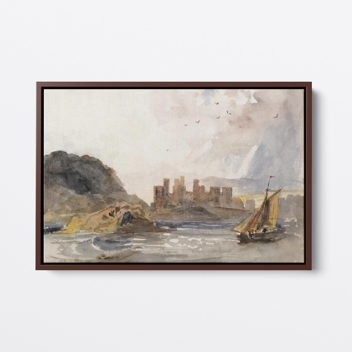 Conway Castle, North Wales | Peter De Wint | Ave Legato Art Prints