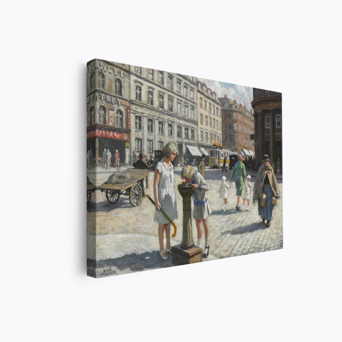 Copenhagen on a Warm Summer Day | Paul Fischer | Ave Legato Art Prints