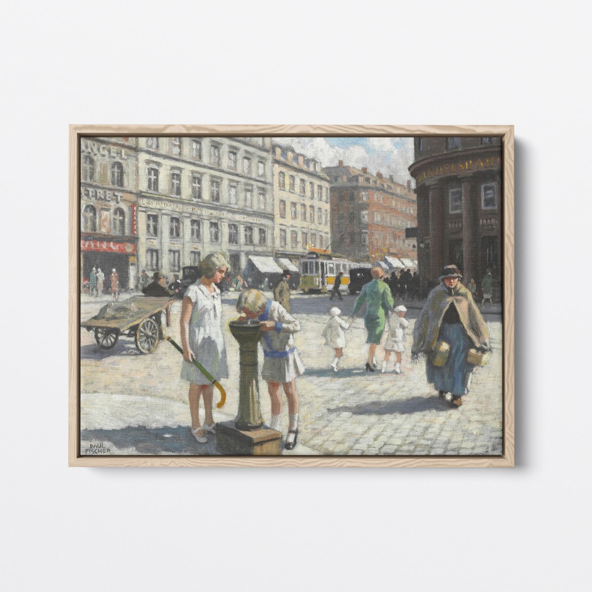 Copenhagen on a Warm Summer Day | Paul Fischer | Ave Legato Art Prints