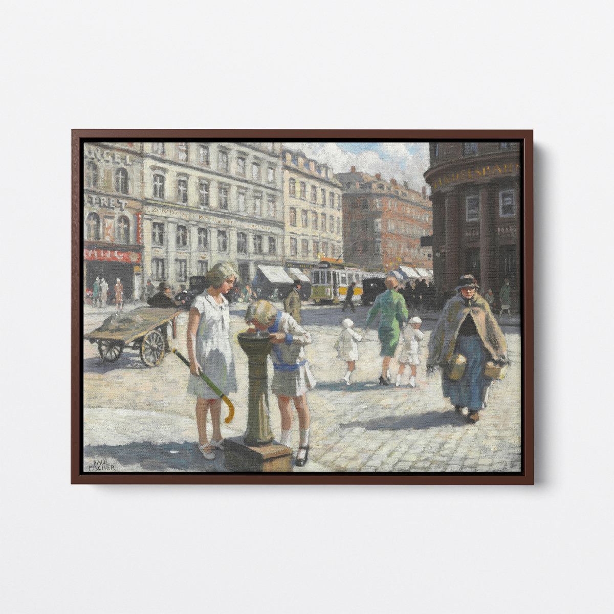 Copenhagen on a Warm Summer Day | Paul Fischer | Ave Legato Art Prints