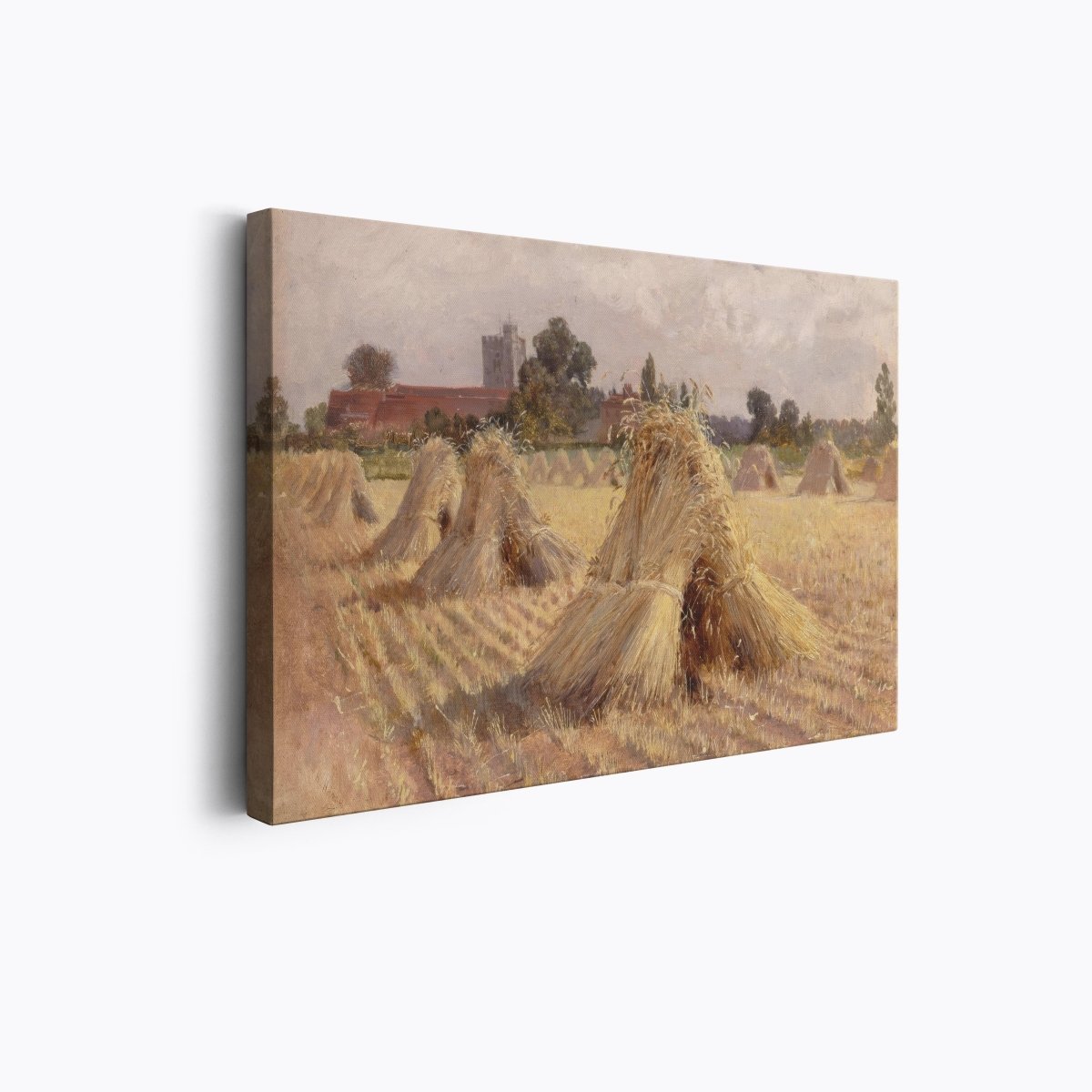 Corn Stooks | Bray Church | Ave Legato Art Prints