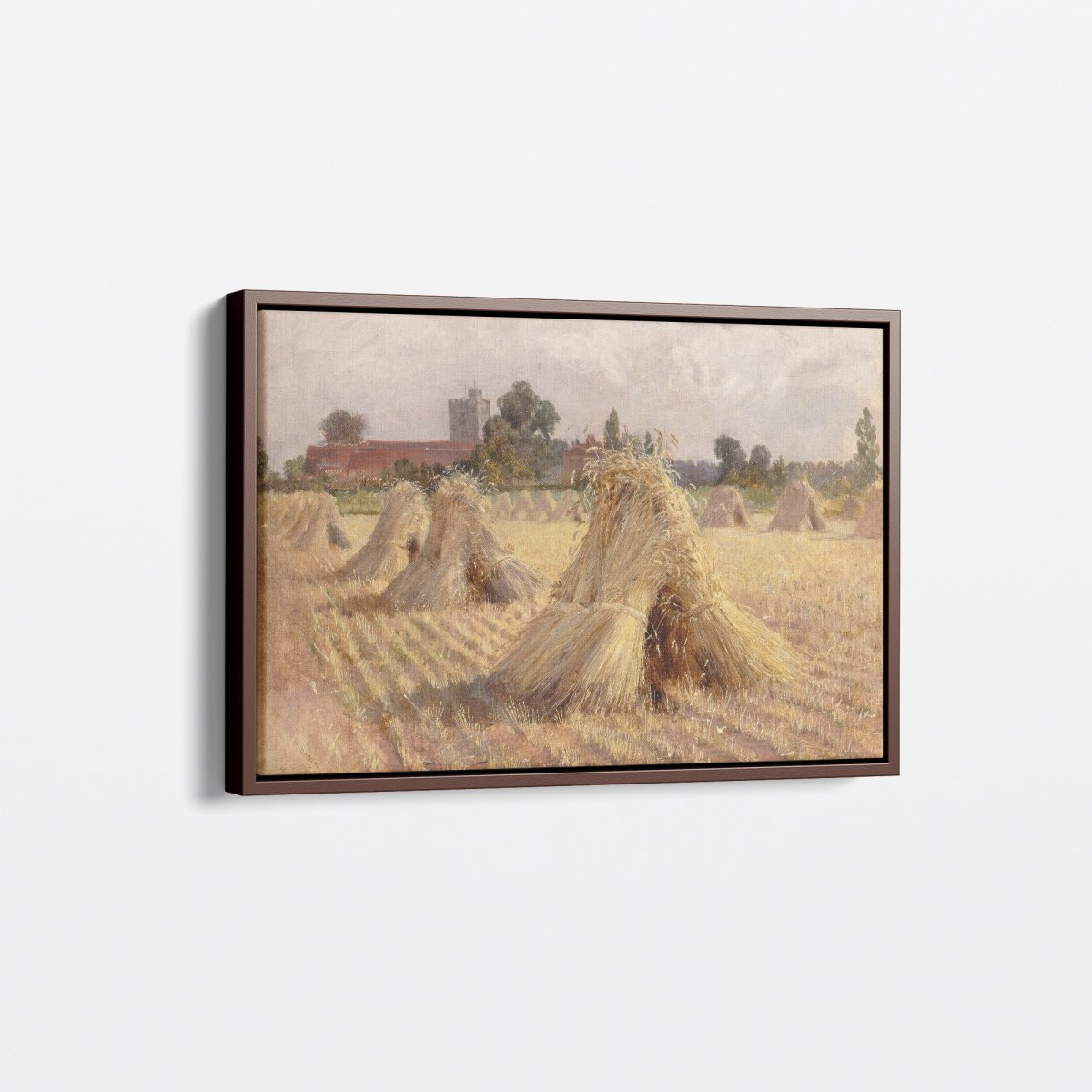 Corn Stooks | Bray Church | Ave Legato Art Prints