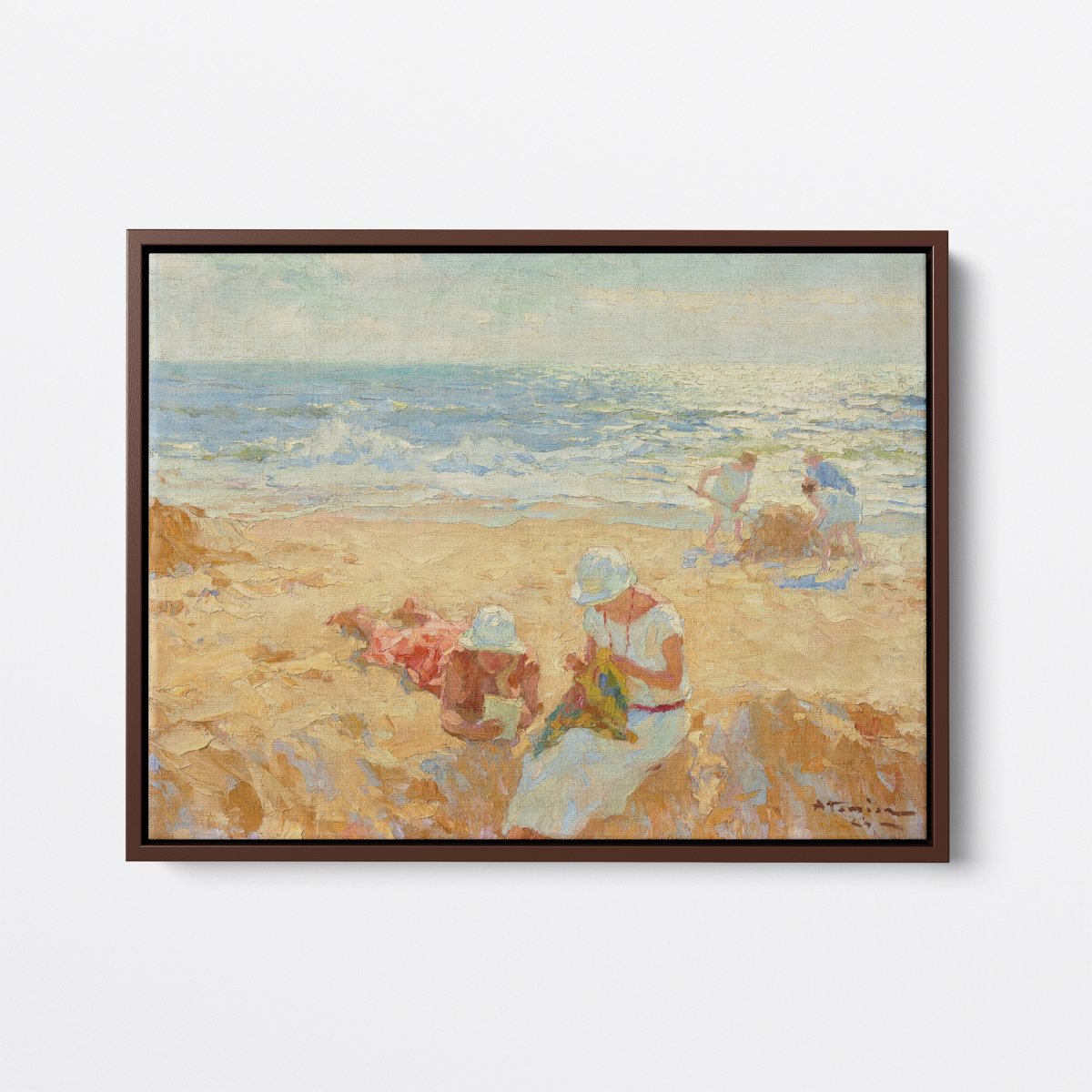 Corner of the Beach | Charles Atamian | Ave Legato Art Prints