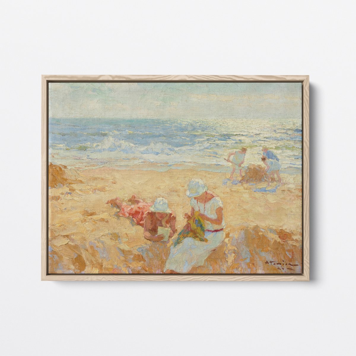 Corner of the Beach | Charles Atamian | Ave Legato Art Prints