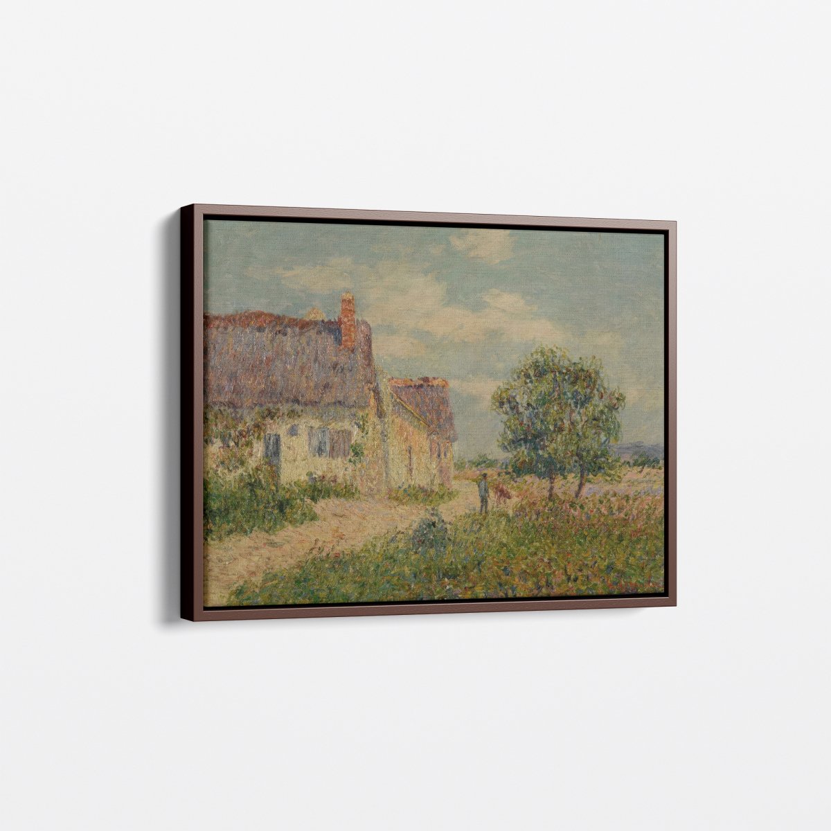 Cottage at Vandreui | Gustave Loiseau | Ave Legato Art Prints