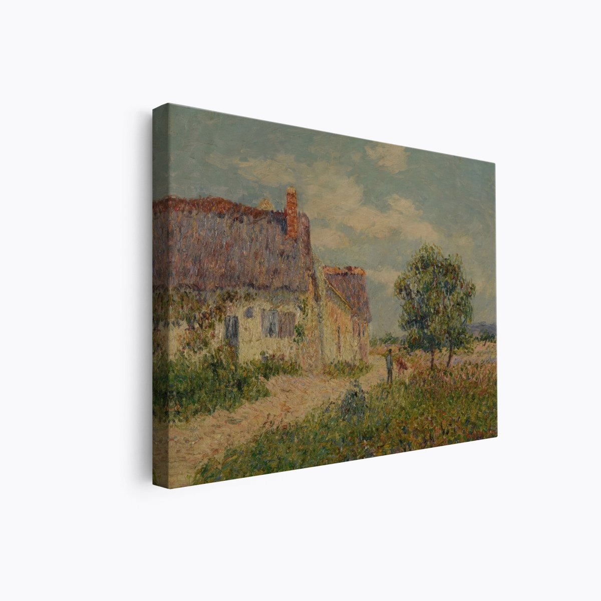 Cottage at Vandreui | Gustave Loiseau | Ave Legato Art Prints