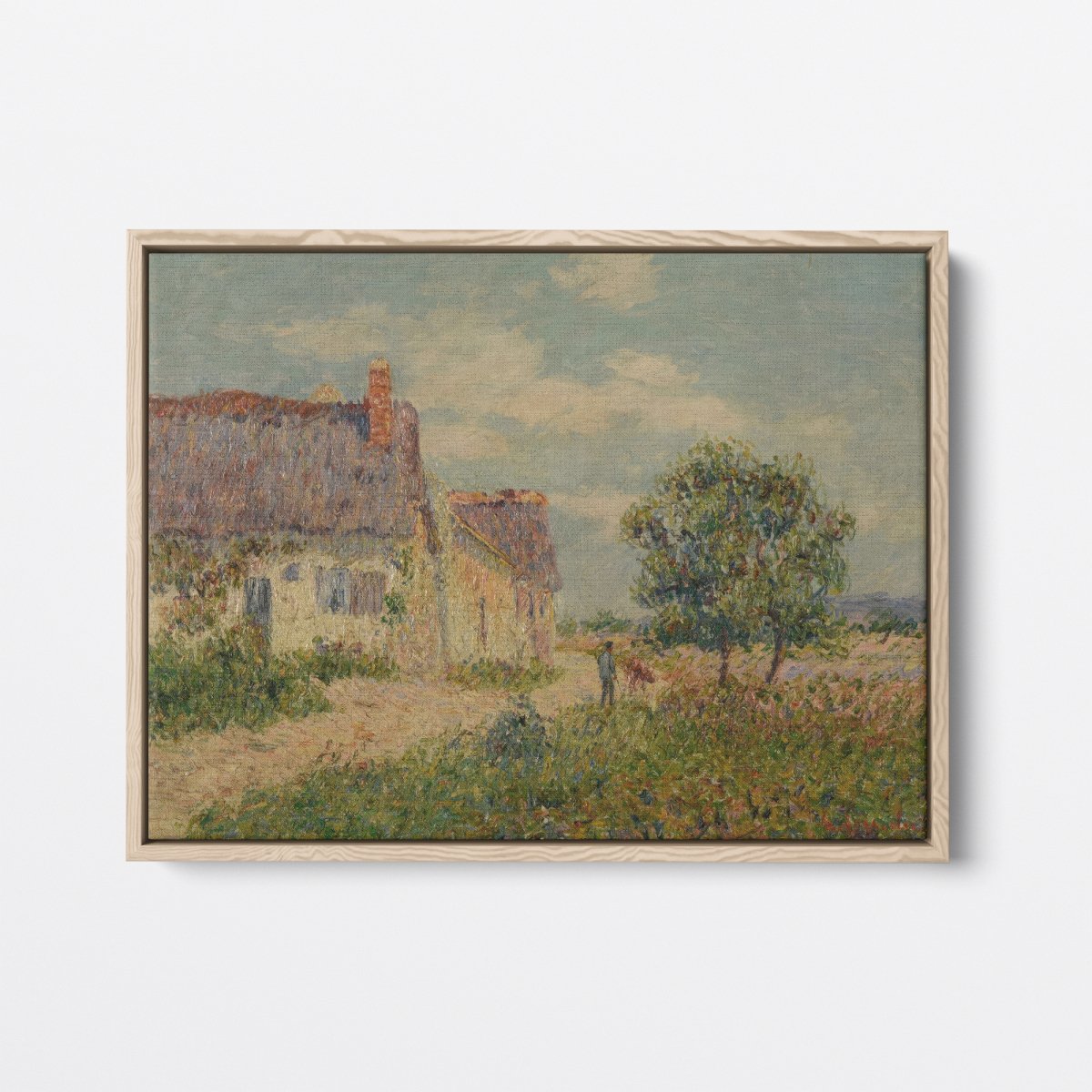 Cottage at Vandreui | Gustave Loiseau | Ave Legato Art Prints