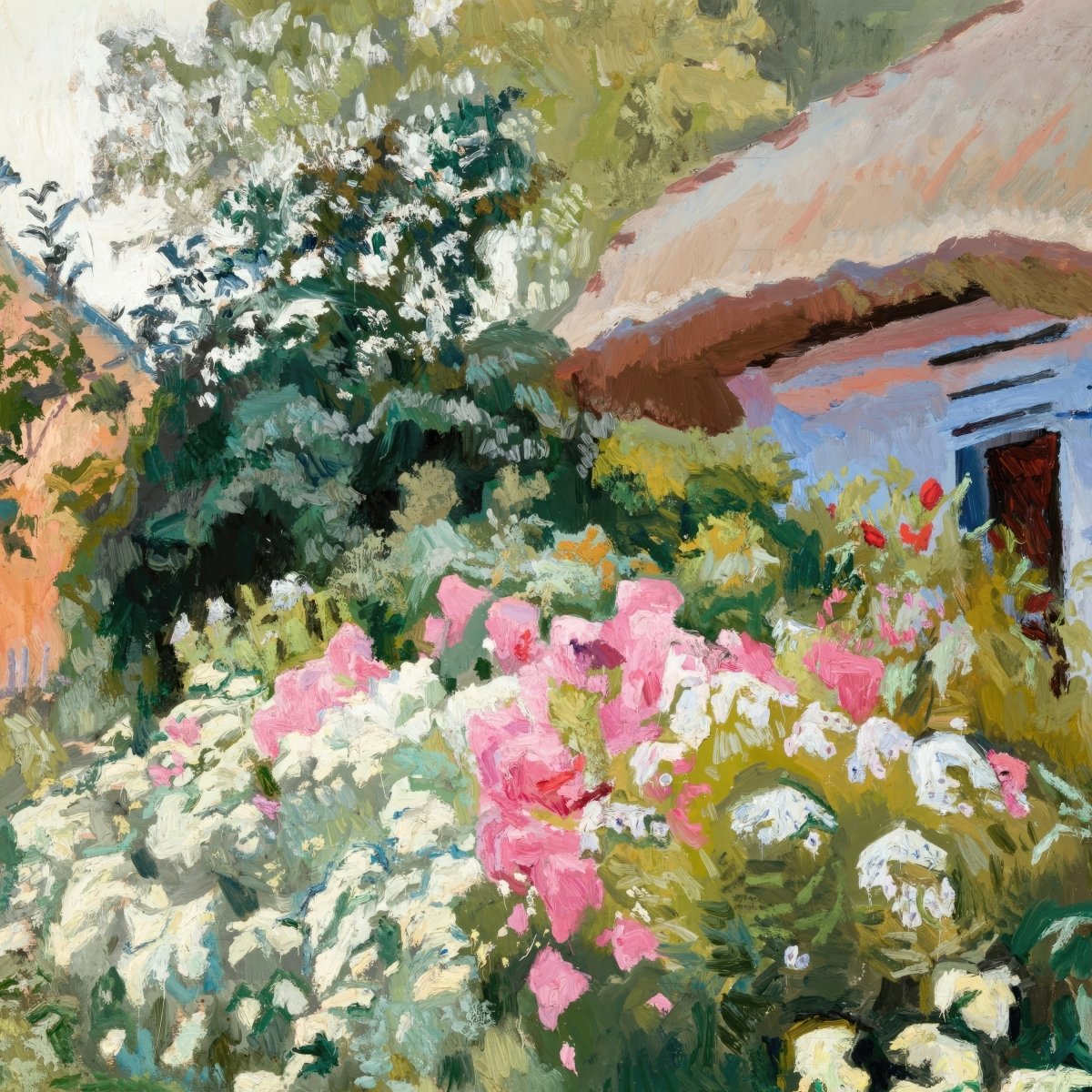 Cottage Flowers | Stanisław Kamocki | Ave Legato Art Prints