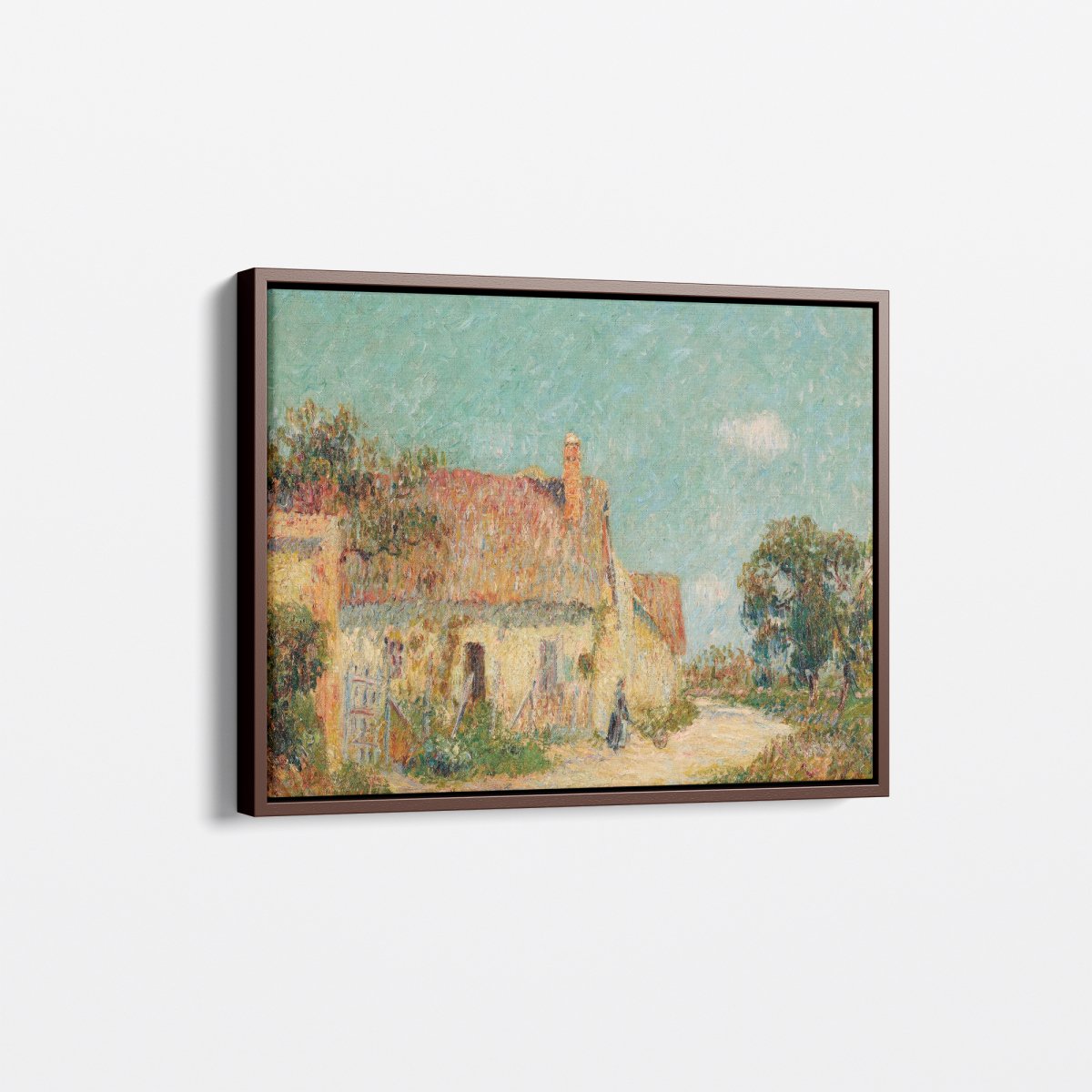 Cottage in Normandy | Gustave Loiseau | Ave Legato Art Prints