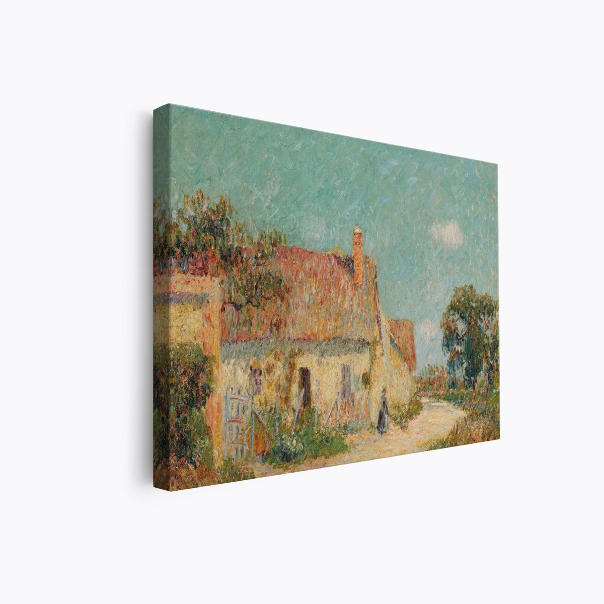 Cottage in Normandy | Gustave Loiseau | Ave Legato Art Prints