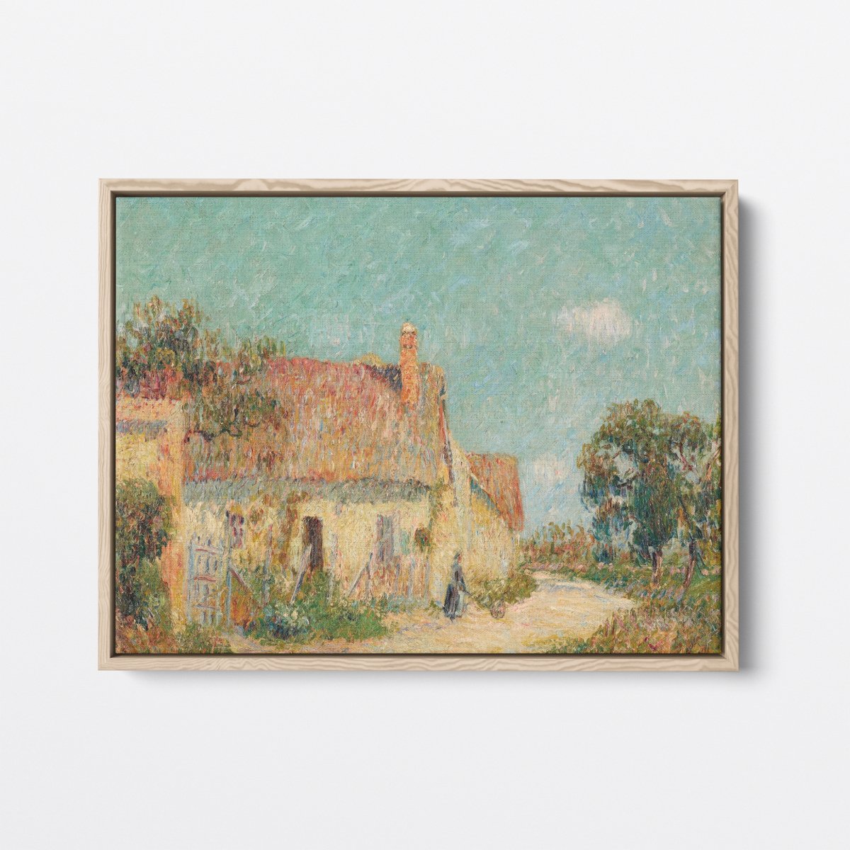 Cottage in Normandy | Gustave Loiseau | Ave Legato Art Prints