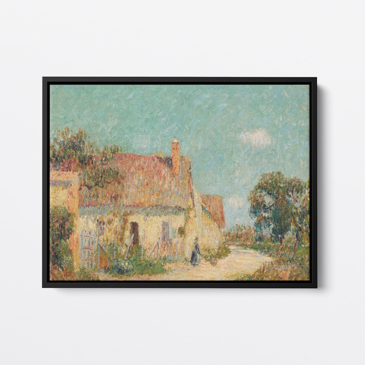 Cottage in Normandy | Gustave Loiseau | Ave Legato Art Prints