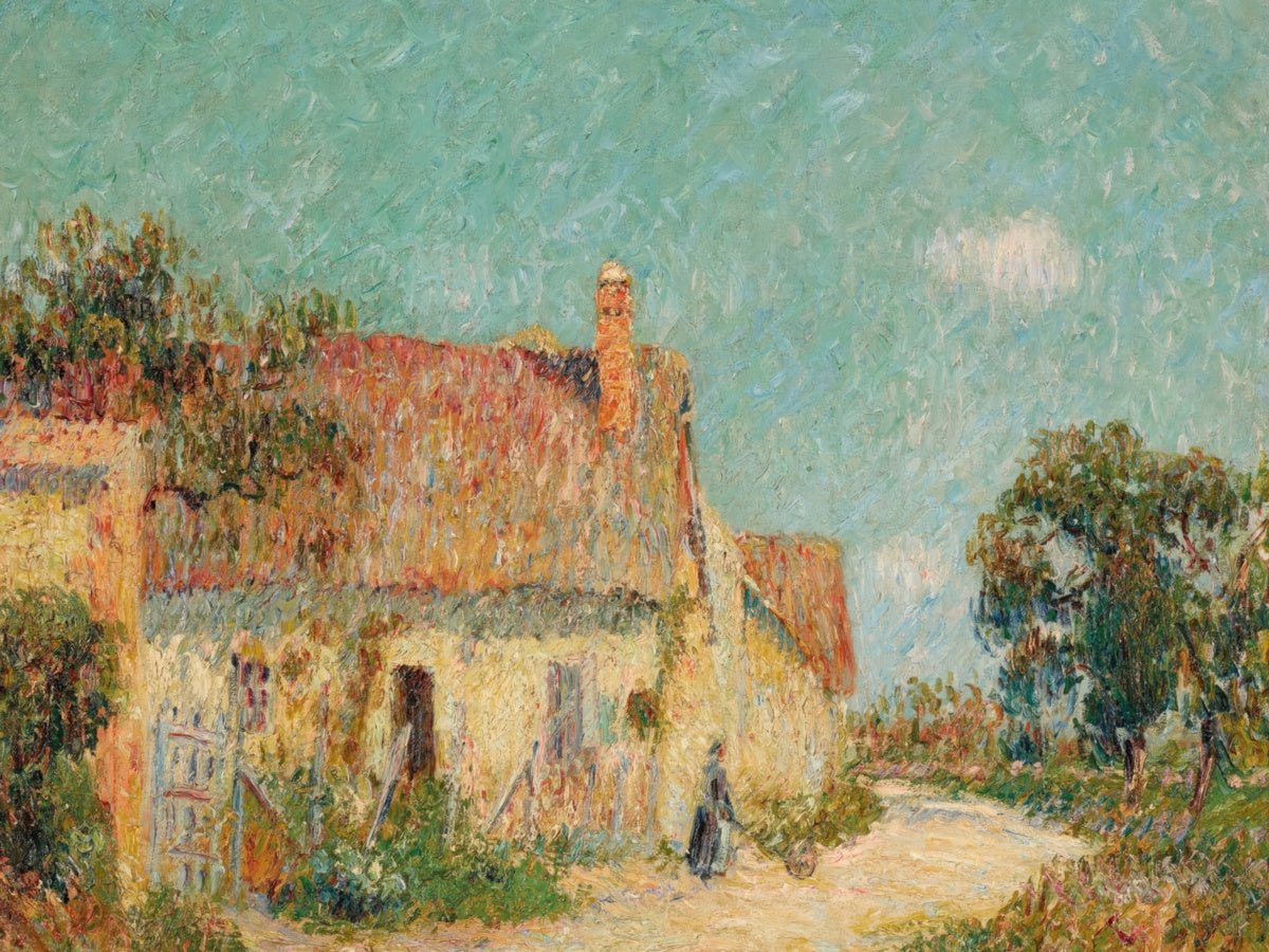 Cottage in Normandy | Gustave Loiseau | Ave Legato Art Prints