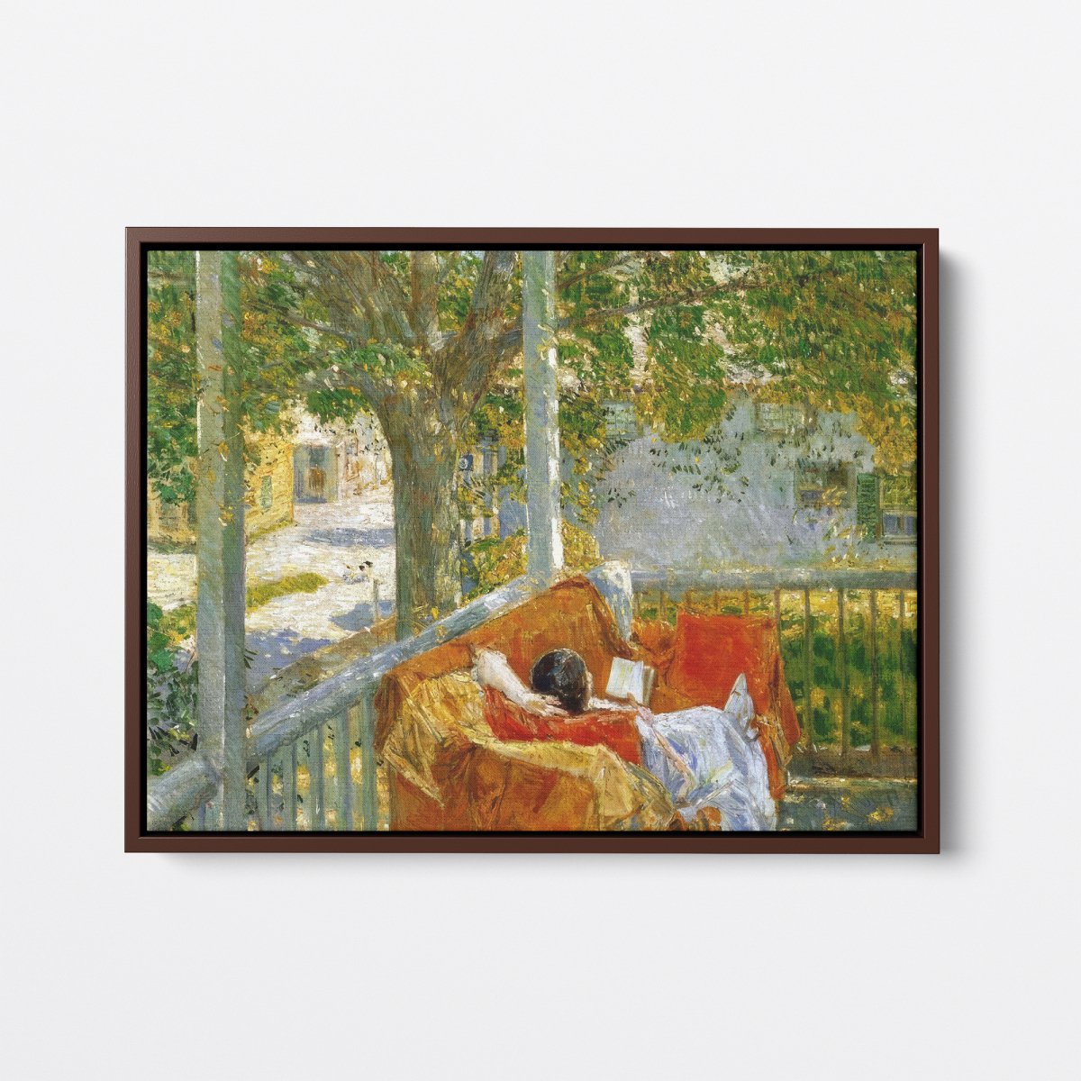 Couch on the Porch, Cos Cob | Childe Hassam | Ave Legato Art Prints