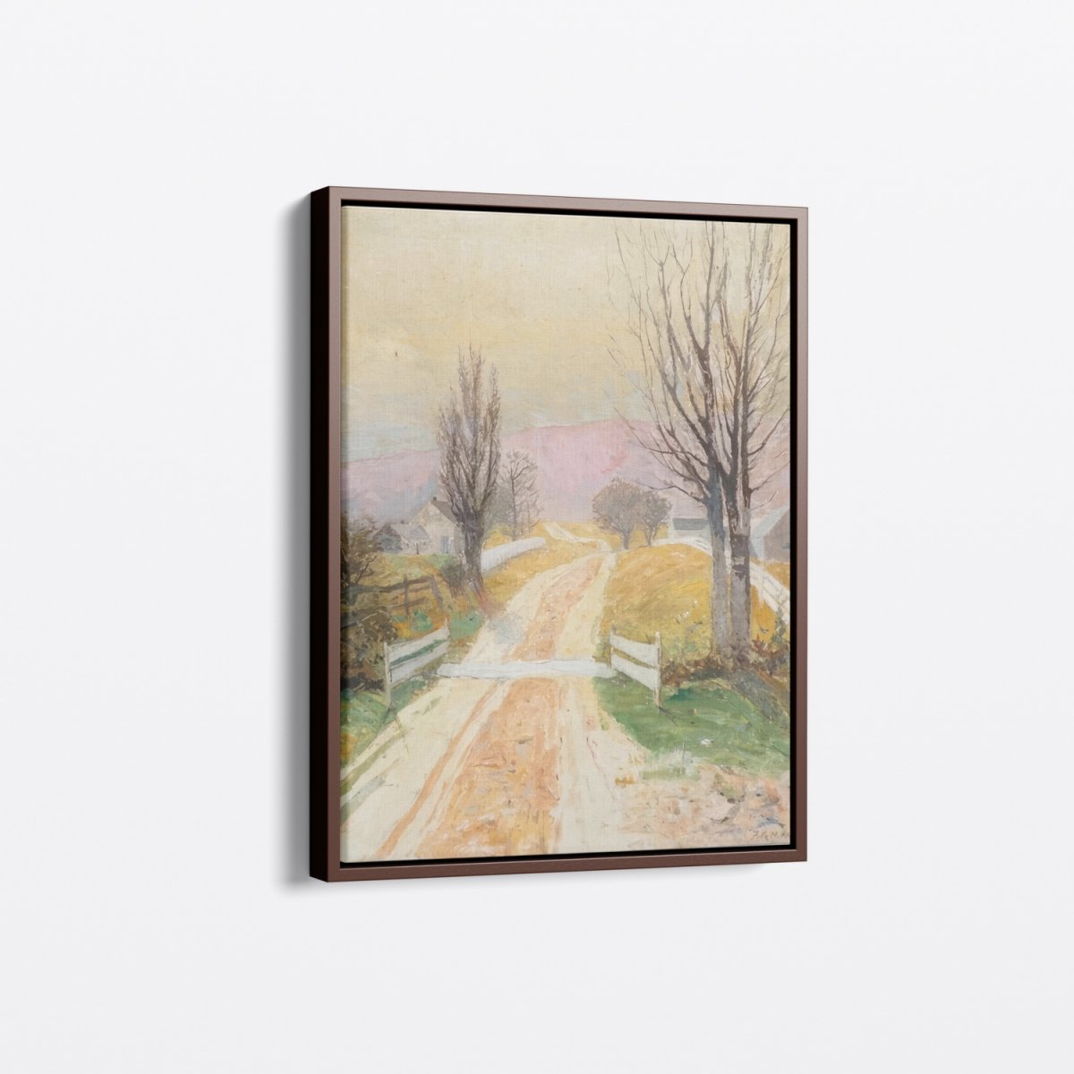 Country Lane with Farmhouse | Frank Rehn | Ave Legato Art Prints