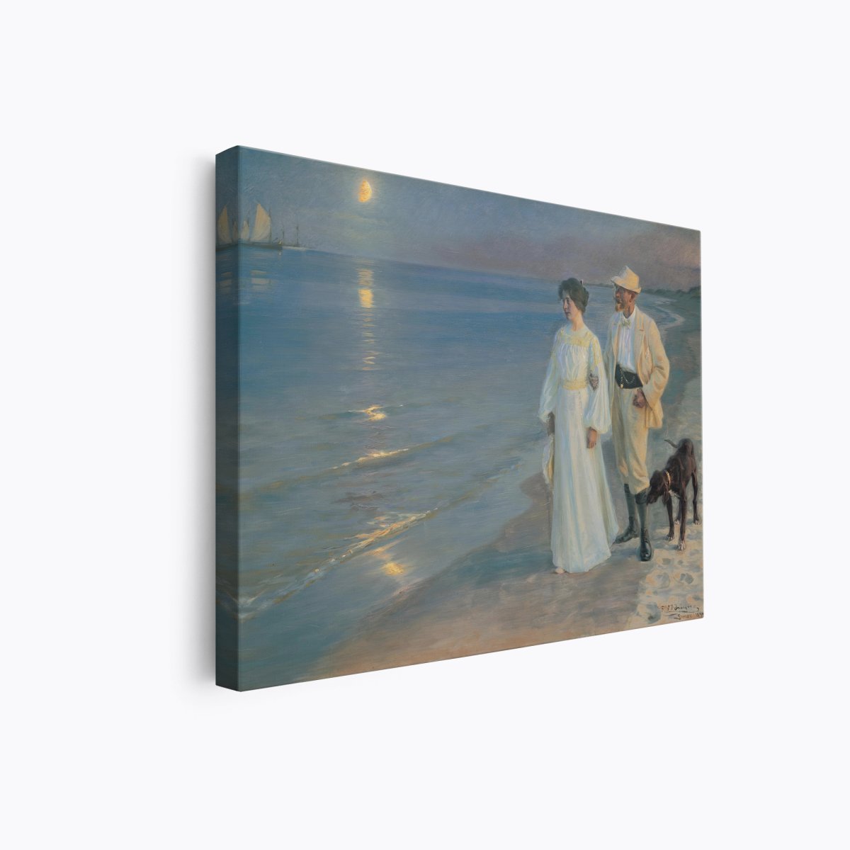 Couple on Skagen Beach | Peder Krøyer | Ave Legato Art Prints