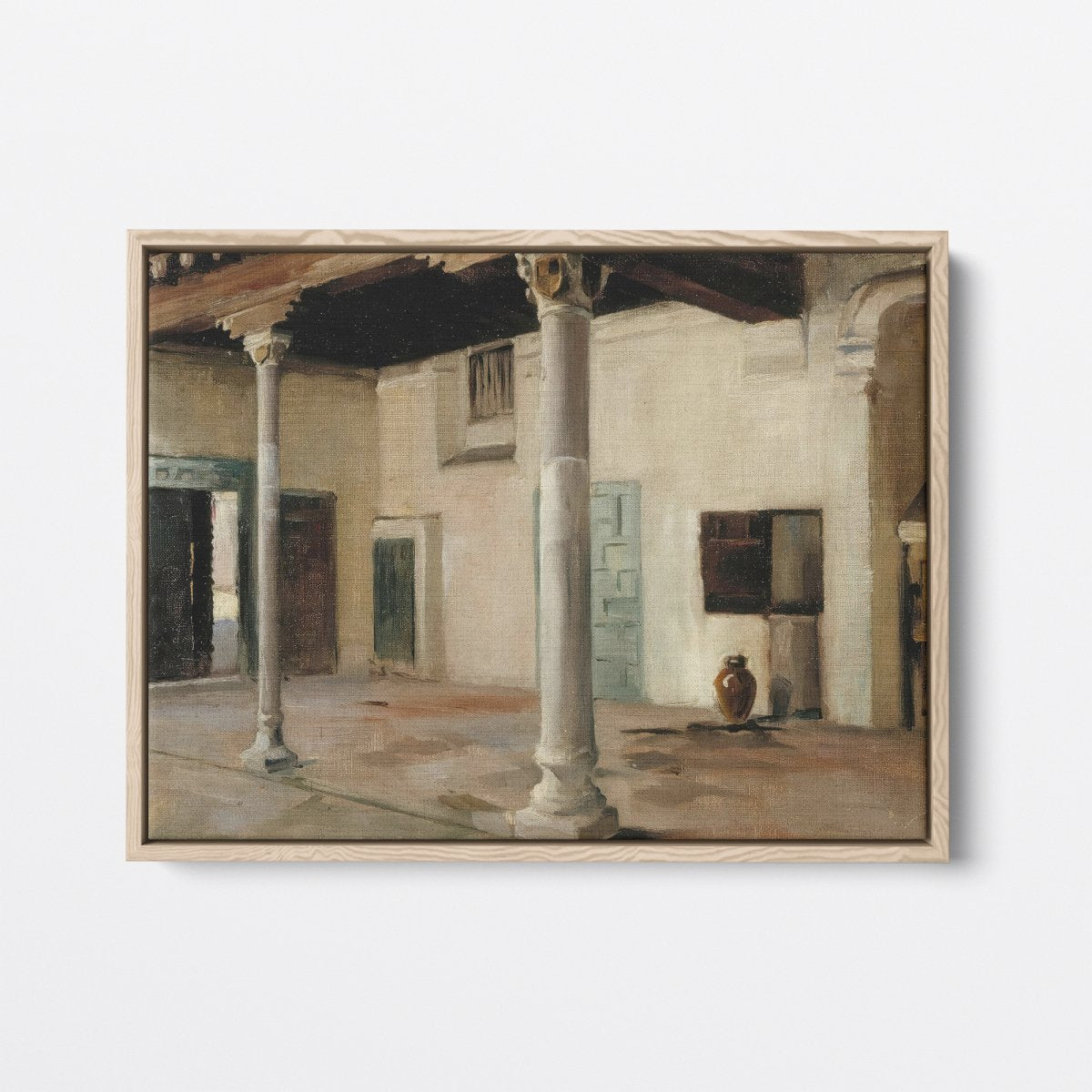 Courtyard in Toledo | Albert Edelfelt | Ave Legato Art Prints