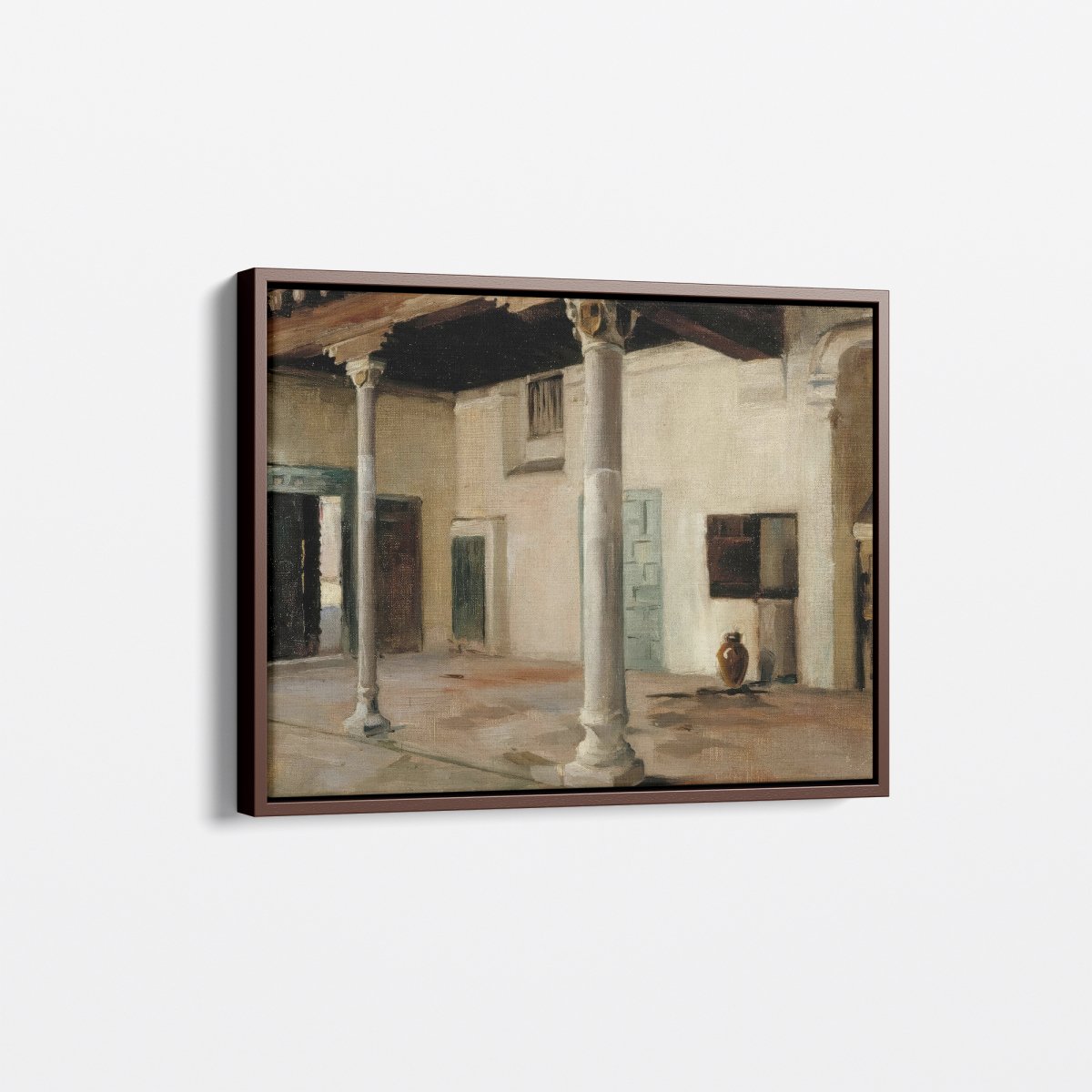 Courtyard in Toledo | Albert Edelfelt | Ave Legato Art Prints