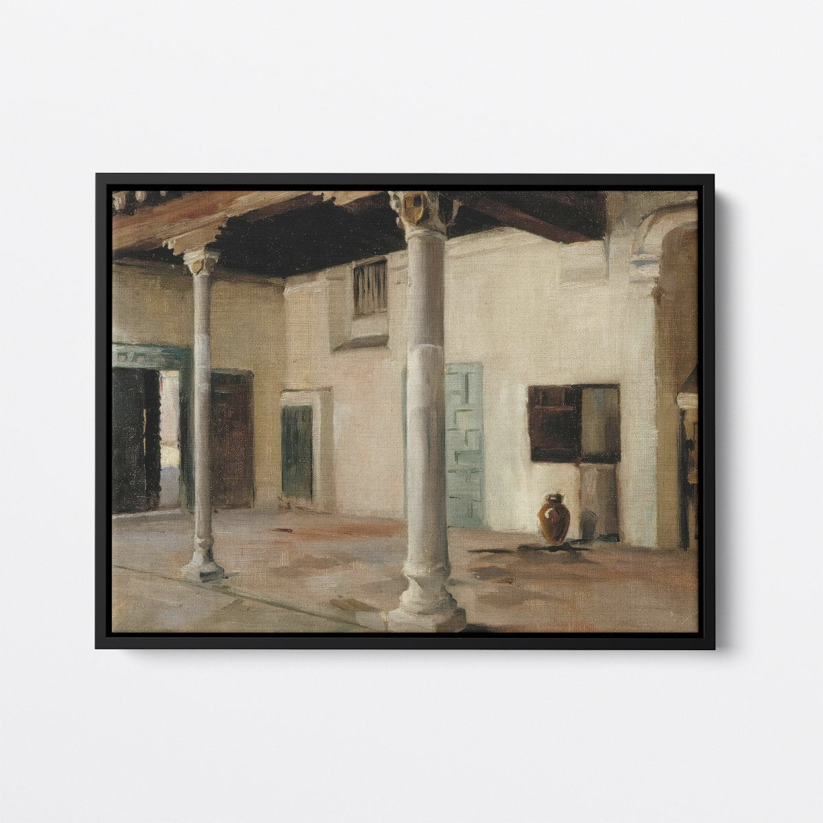 Courtyard in Toledo | Albert Edelfelt | Ave Legato Art Prints