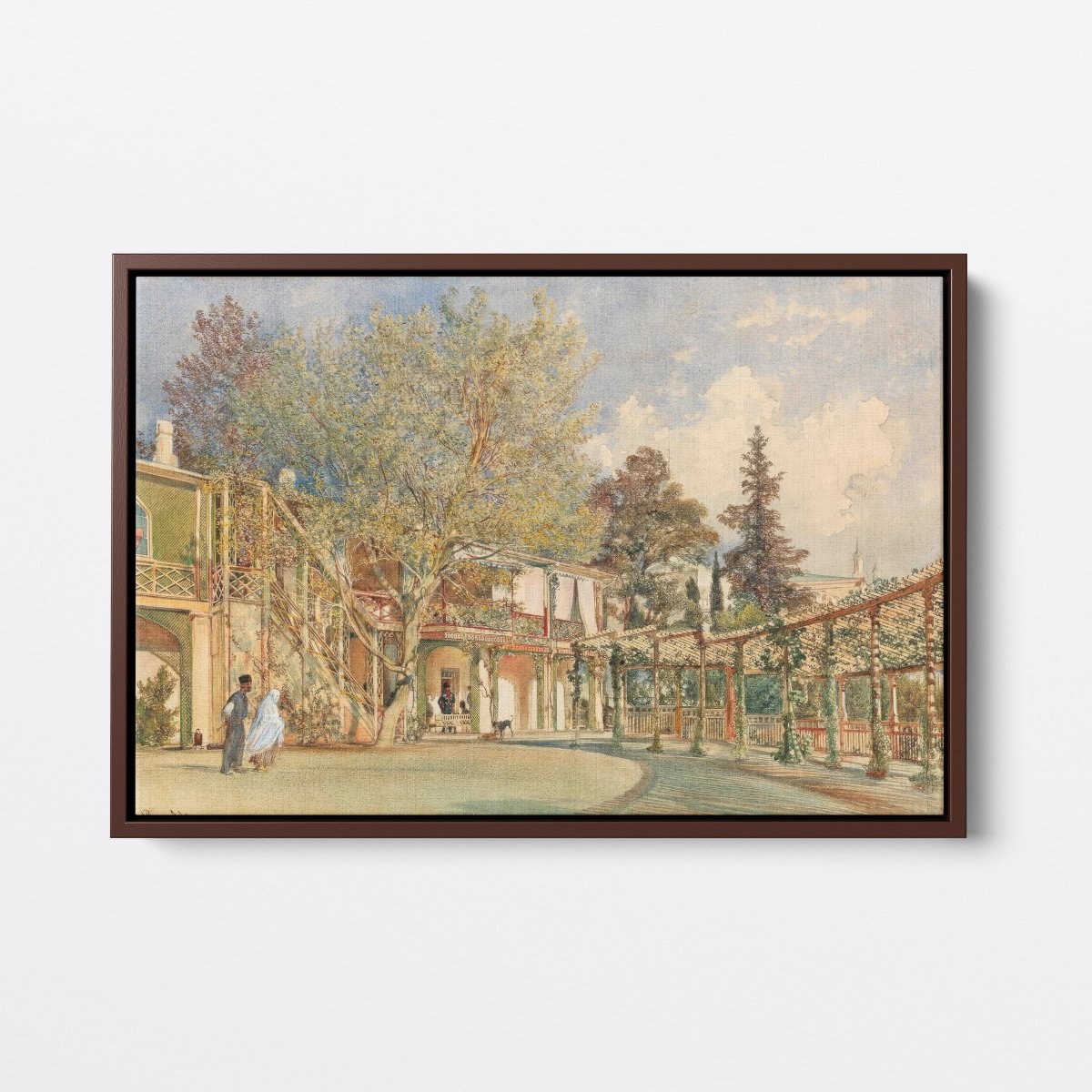 Courtyard of the Khan's Palace | Rudolf von Alt | Ave Legato Art Prints