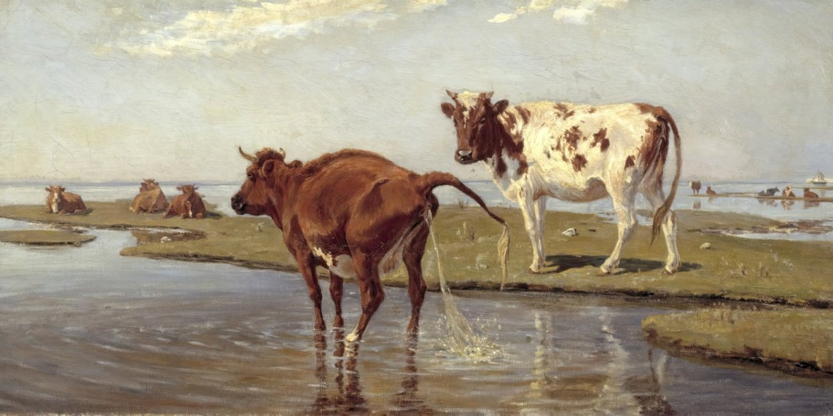 Cows on Saltholm | Theodor Philipsen | Ave Legato Art Prints