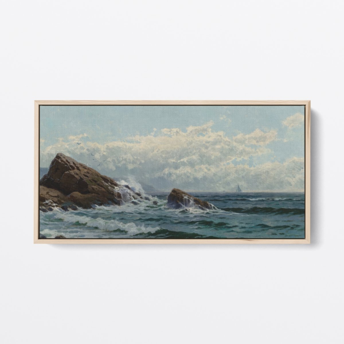 Crashing Waves | Alfred Bricher | Ave Legato Art Prints