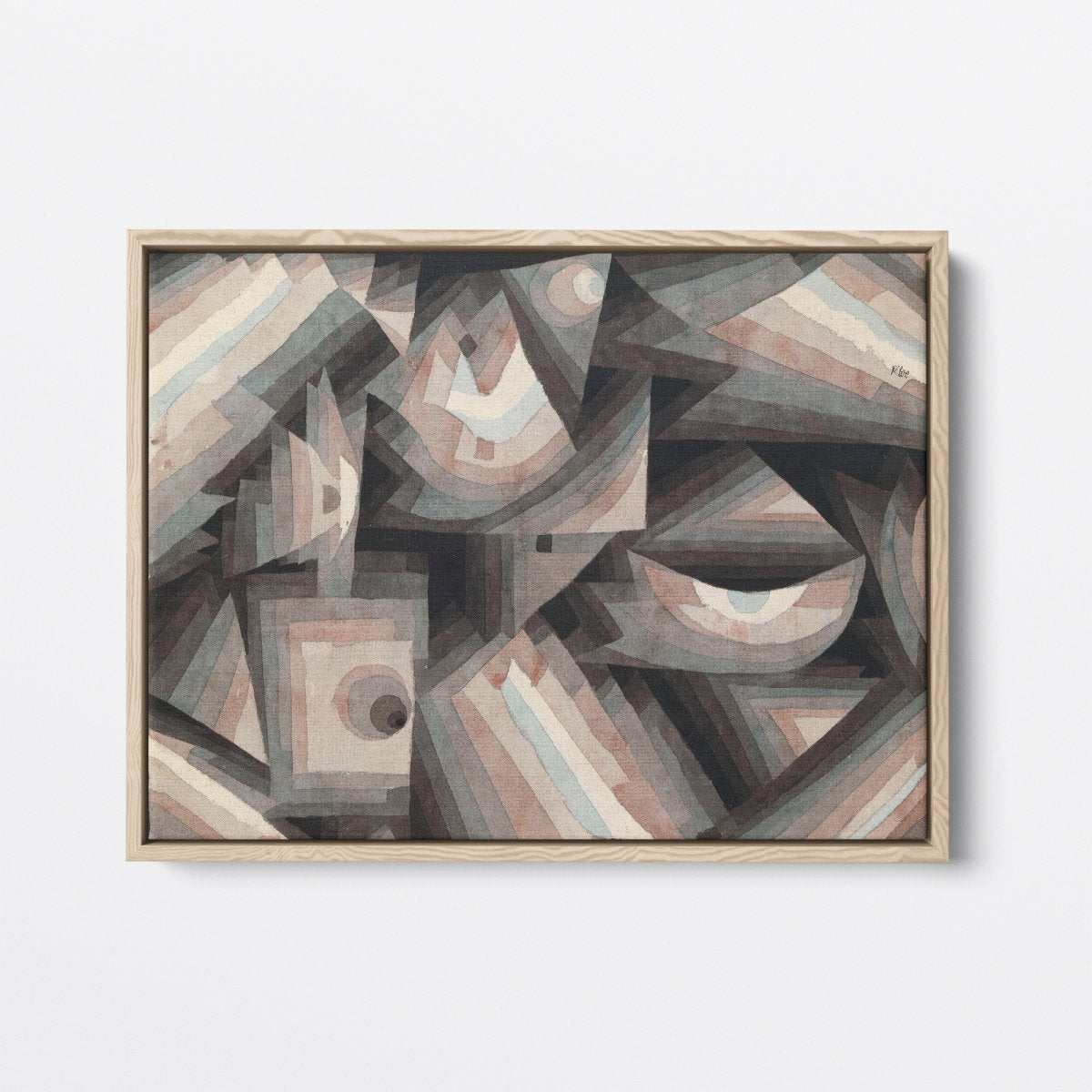 Crystal Gradation | Paul Klee | Ave Legato Art Prints