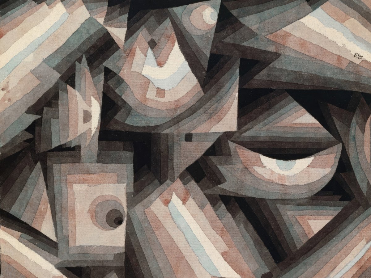 Crystal Gradation | Paul Klee | Ave Legato Art Prints