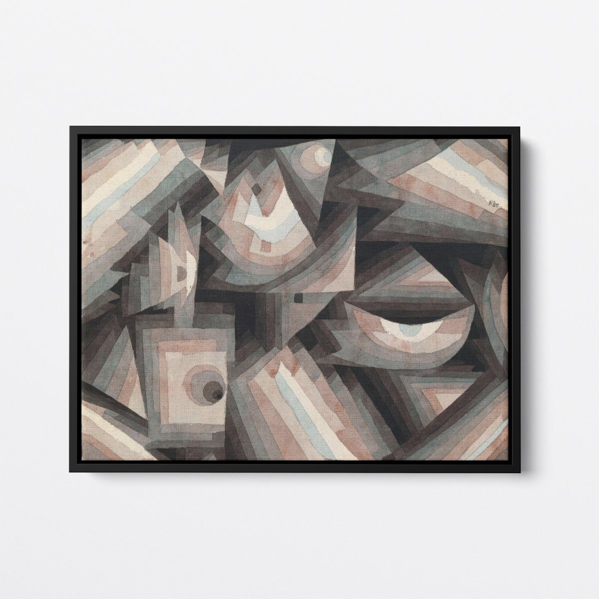 Crystal Gradation | Paul Klee | Ave Legato Art Prints