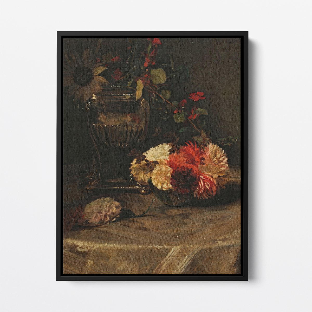 Dahlias and Nasturtiums | Jacques - Émile Blanche | Ave Legato Art Prints