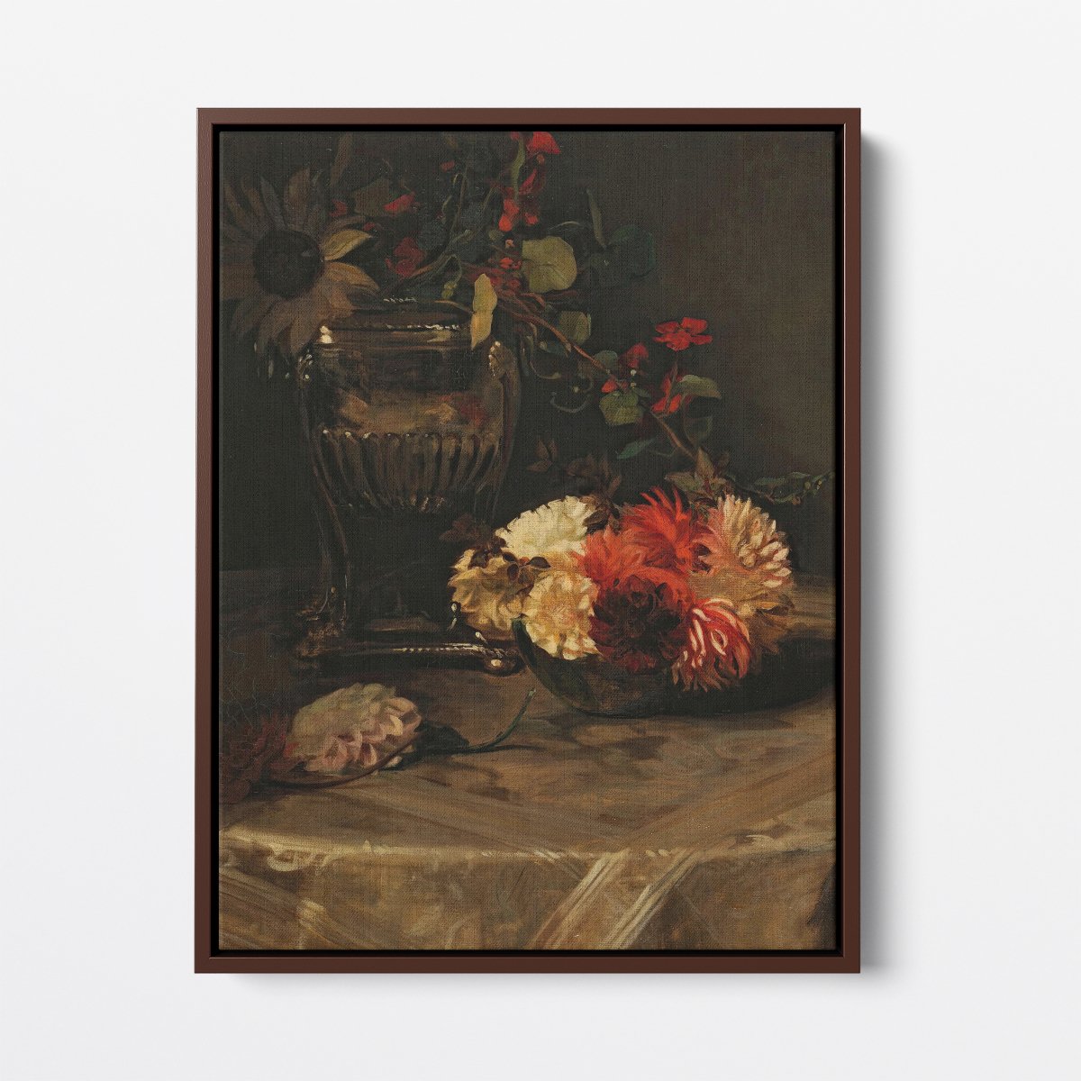 Dahlias and Nasturtiums | Jacques - Émile Blanche | Ave Legato Art Prints