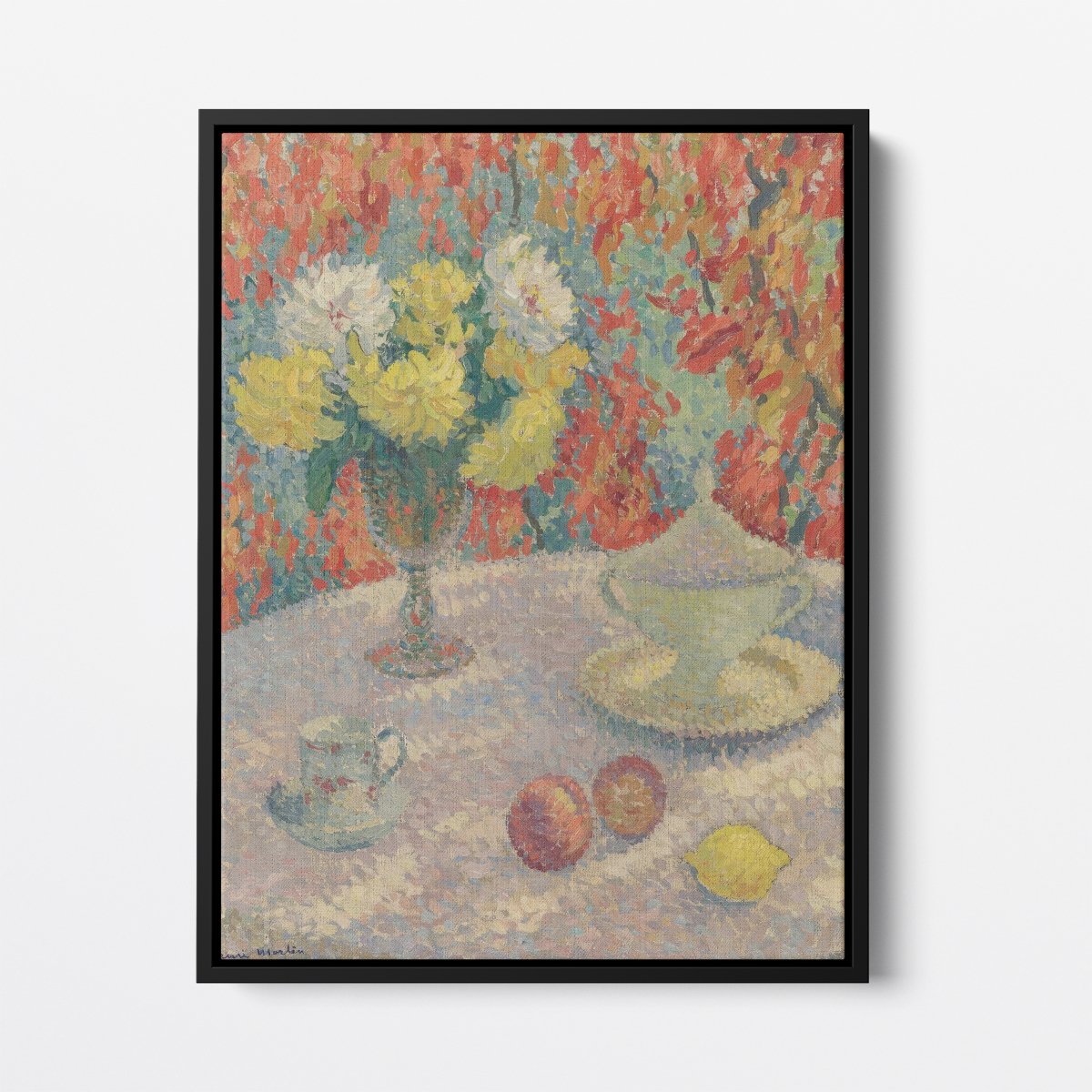 Dahlias in the Sun | Henri Martin | Ave Legato Art Prints