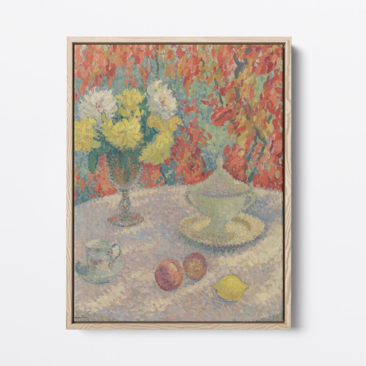 Dahlias in the Sun | Henri Martin | Ave Legato Art Prints