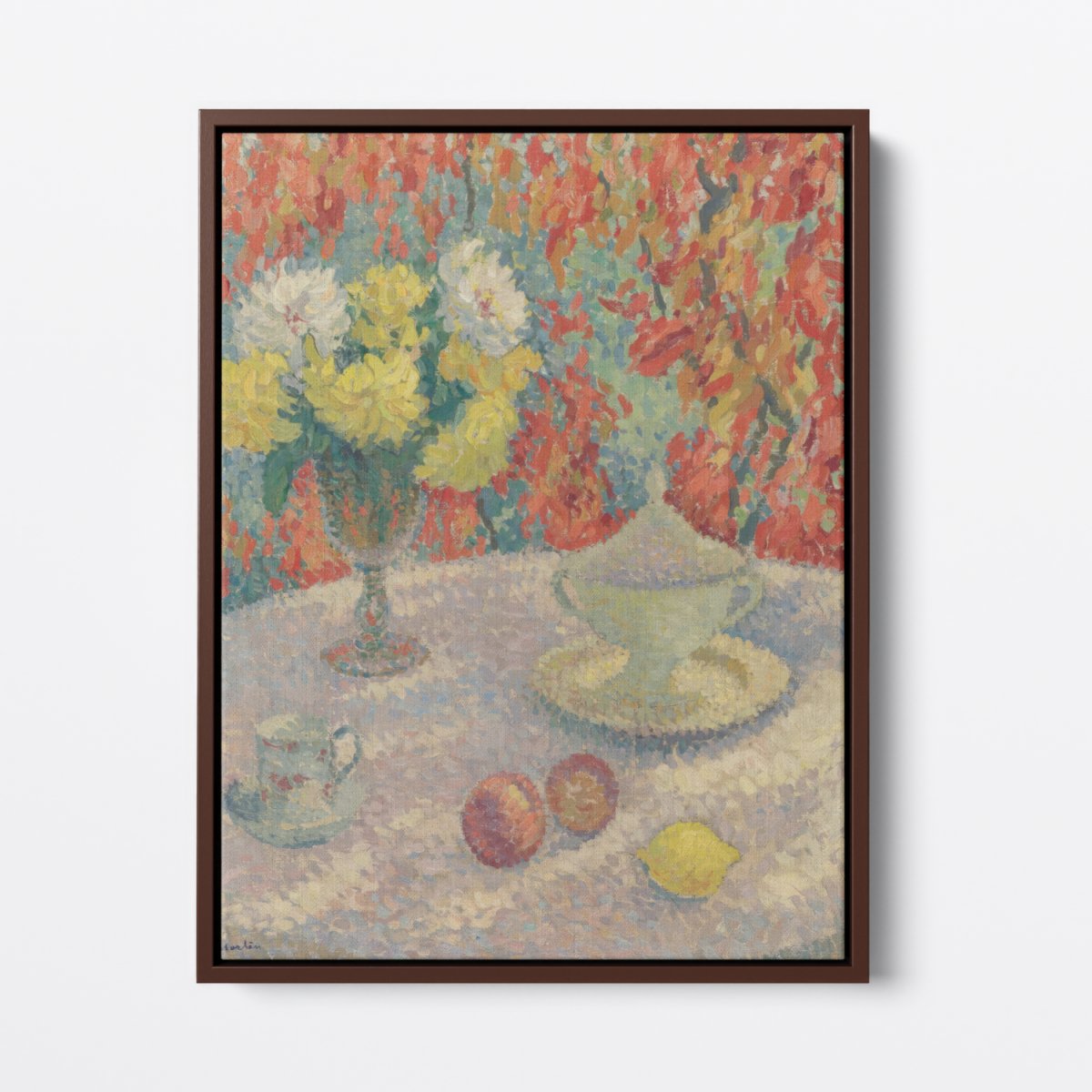 Dahlias in the Sun | Henri Martin | Ave Legato Art Prints