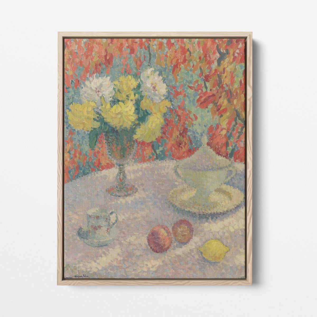 Dahlias in the Sun | Henri Martin | Ave Legato Art Prints