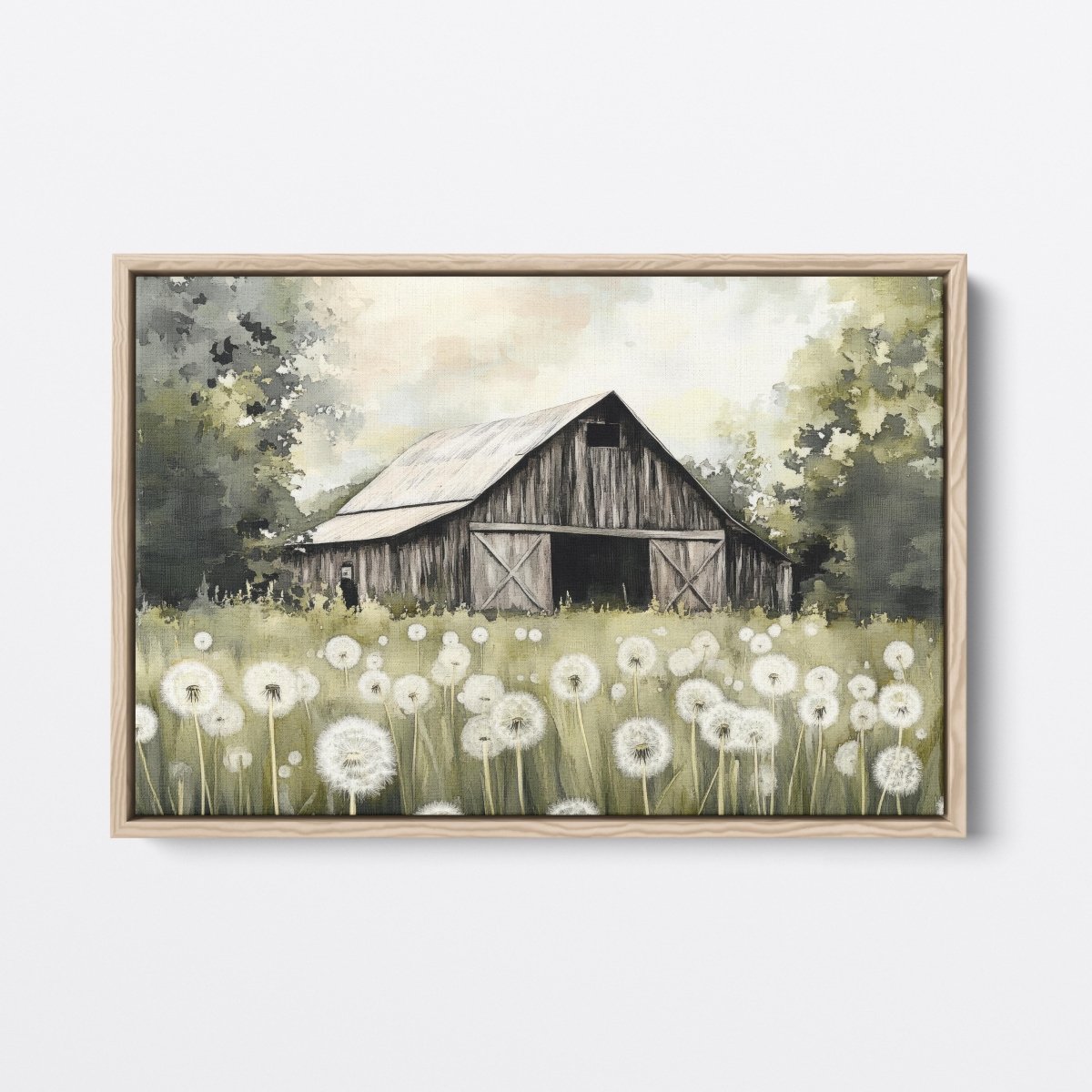 Dandelions in the Field | Ave Legato | Ave Legato Art Prints