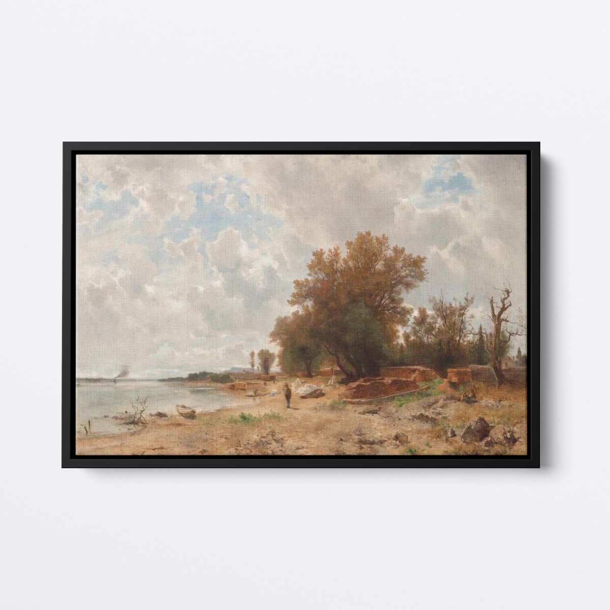 Danube Bank in Prater | Eduard von Lichtenfels | Ave Legato Art Prints